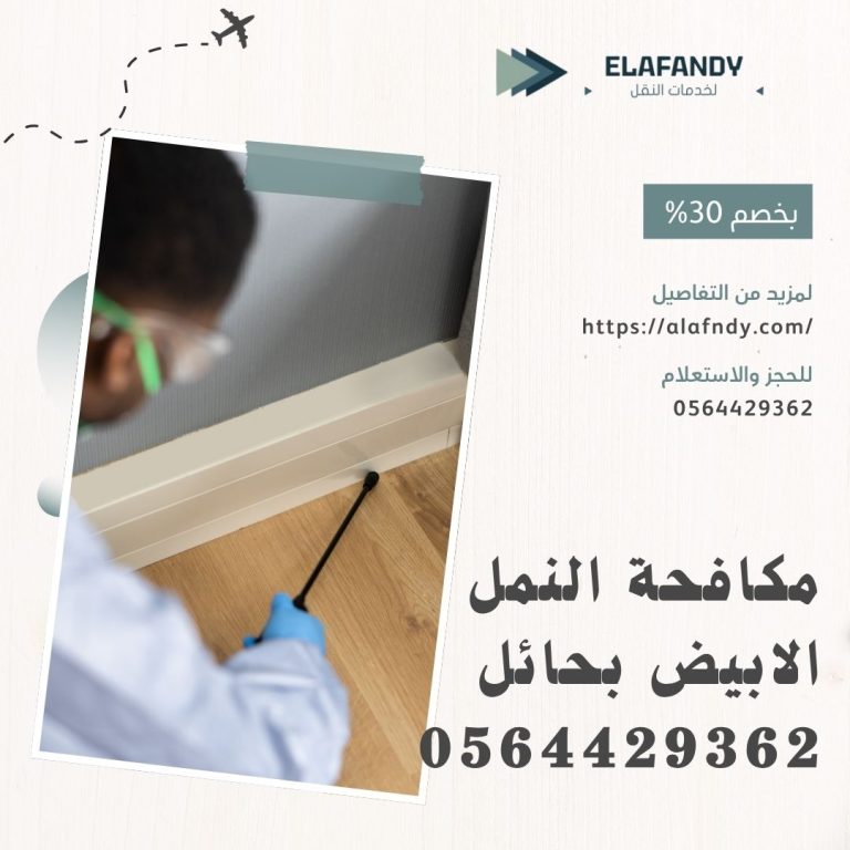 مكافحة النمل الابيض بحائل